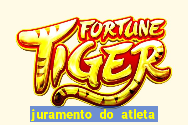 juramento do atleta jogos internos